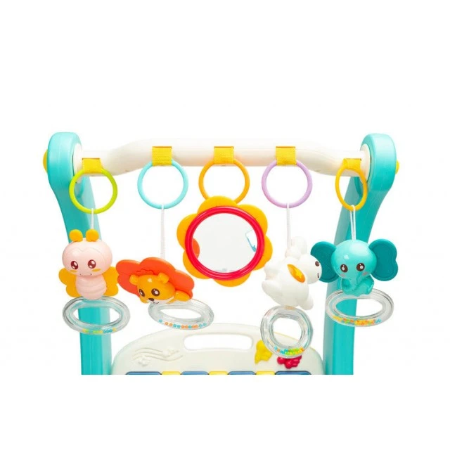 2σε1 Στράτα Με Μουσικό Υπόστρωμα Μπλε Caretero Toyz