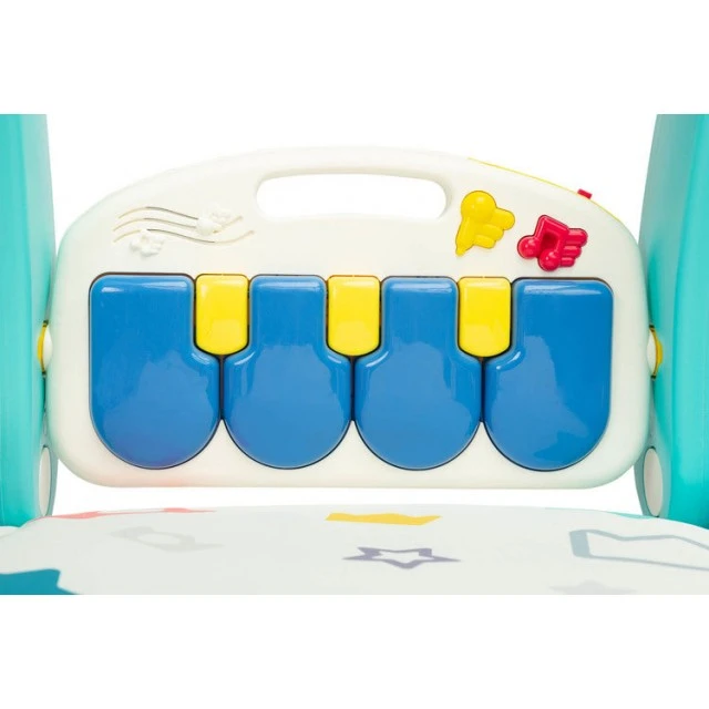 2σε1 Στράτα Με Μουσικό Υπόστρωμα Μπλε Caretero Toyz