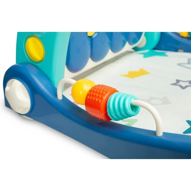 2σε1 Στράτα Με Μουσικό Υπόστρωμα Μπλε Caretero Toyz