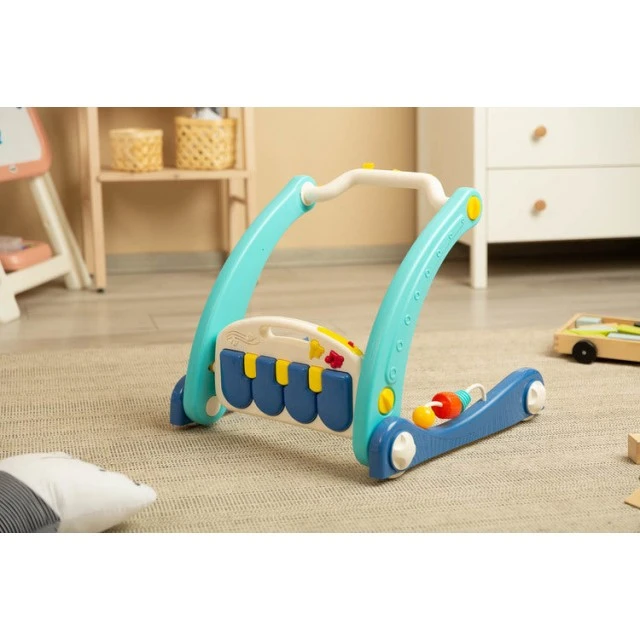 2σε1 Στράτα Με Μουσικό Υπόστρωμα Μπλε Caretero Toyz