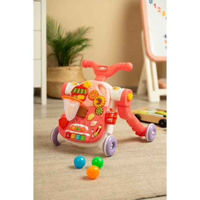 Πολυλειτουργικό Walker 5В1 Pink Caretero Toyz