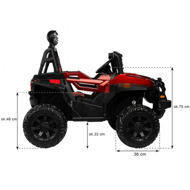 Timus Blue Caretero Toyz Off Road Vehicle