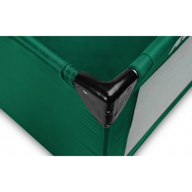 Αναδιπλούμενο παρκοκρέβατο για ταξίδια Key Dark Green Caretero