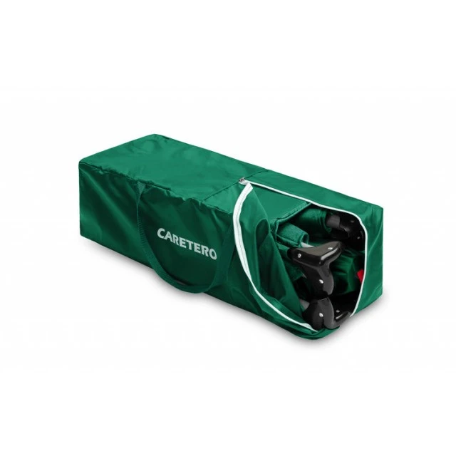 Αναδιπλούμενο παρκοκρέβατο για ταξίδια Key Dark Green Caretero