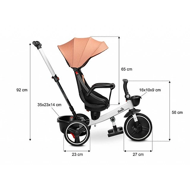 Τρίκυκλο Dash Monstera Caretero Toyz