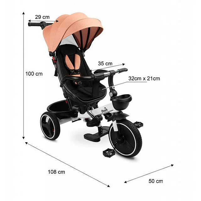 Τρίκυκλο Dash Monstera Caretero Toyz