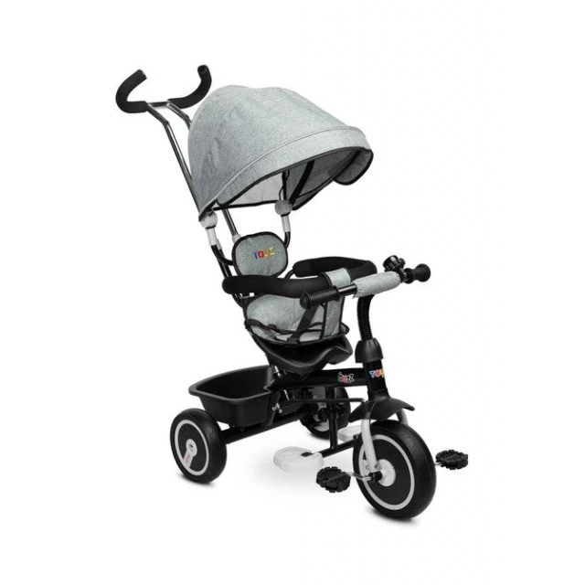 Τρίκυκλο με Γονικό Έλεγχο Buzz Grey Caretero Toyz