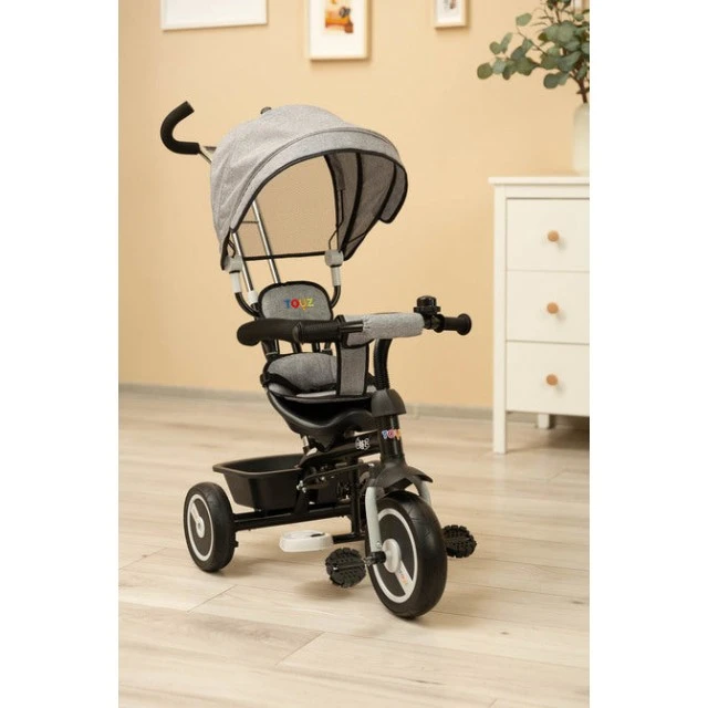 Τρίκυκλο με Γονικό Έλεγχο Buzz Grey Caretero Toyz