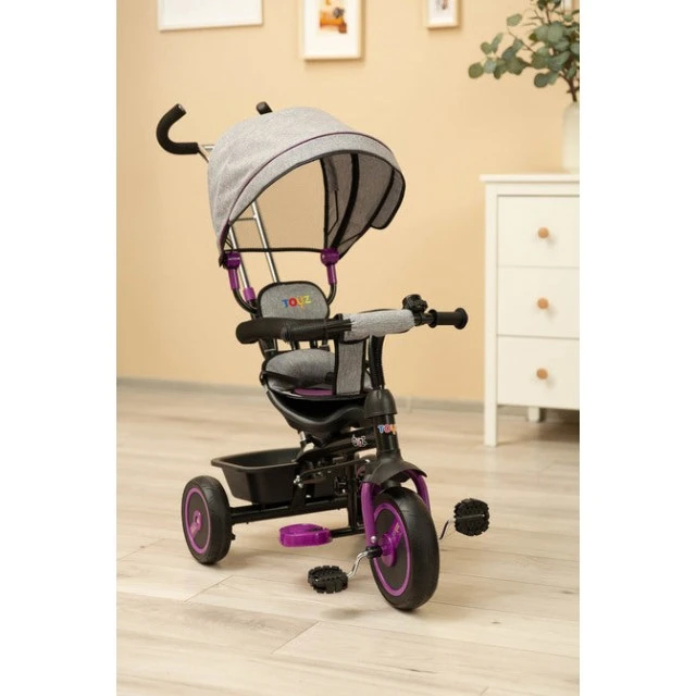 Τρίκυκλο με γονικό έλεγχο Buzz Purple Caretero Toyz