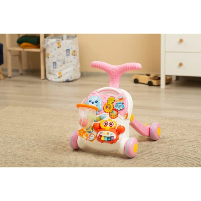 Καρότσι 2 σε 1 Spark Pink Caretero Toyz
