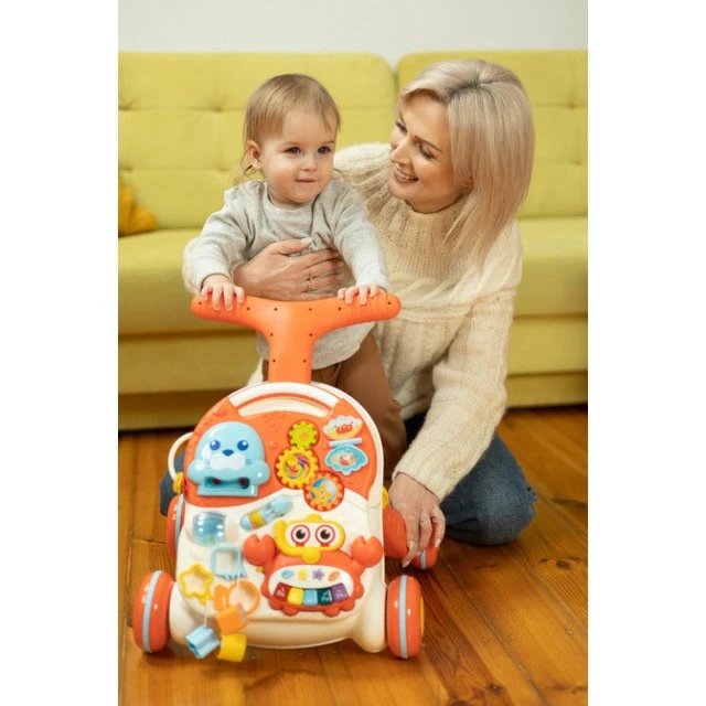 Καρότσι 2 σε 1 Spark Grey Caretero Toyz