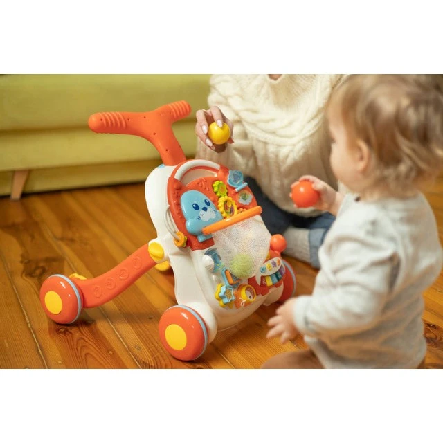 Καρότσι 2 σε 1 Spark Green Caretero Toyz