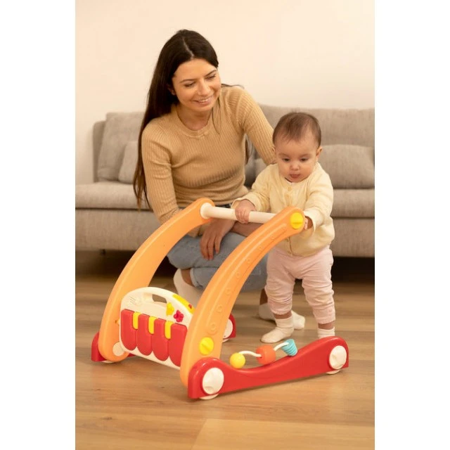2σε1 Στράτα Με Μουσικό Υπόστρωμα Μπλε Caretero Toyz