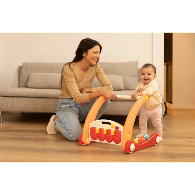 2σε1 Στράτα Με Μουσικό Υπόστρωμα Μπλε Caretero Toyz