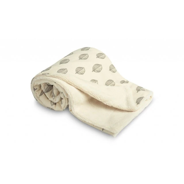 Κουβέρτα Eco 80x100cm Leaves Plush Sensillo