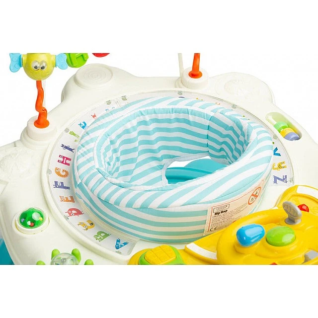 Baby Walker Hiphop Light Blue Caretero Toyz