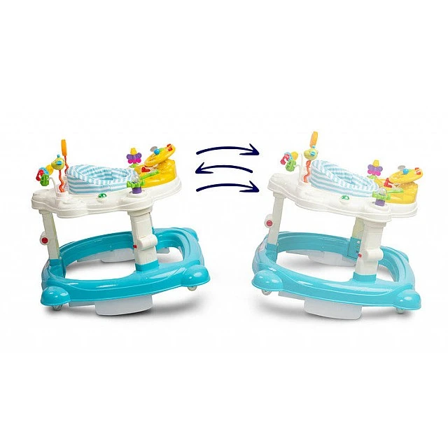 Baby Walker Hiphop Light Blue Caretero Toyz