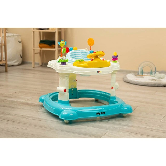 Baby Walker Hiphop Light Blue Caretero Toyz