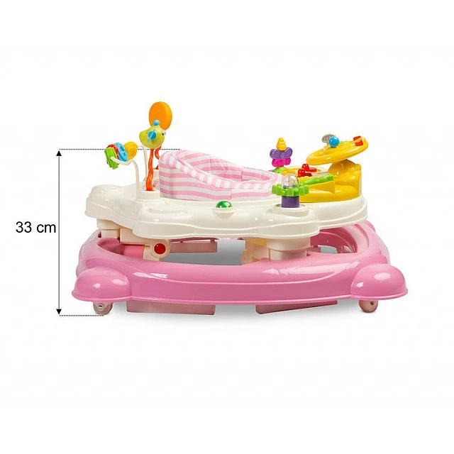 Baby Walker Hiphop Light Blue Caretero Toyz