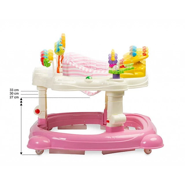 Baby Walker Hiphop Light Blue Caretero Toyz