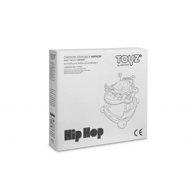 Περπατούρα Hiphop Ροζ Caretero Toyz