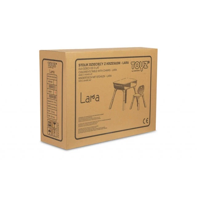 Παιδικό Τραπέζι Lara Wood Caretero Toyz