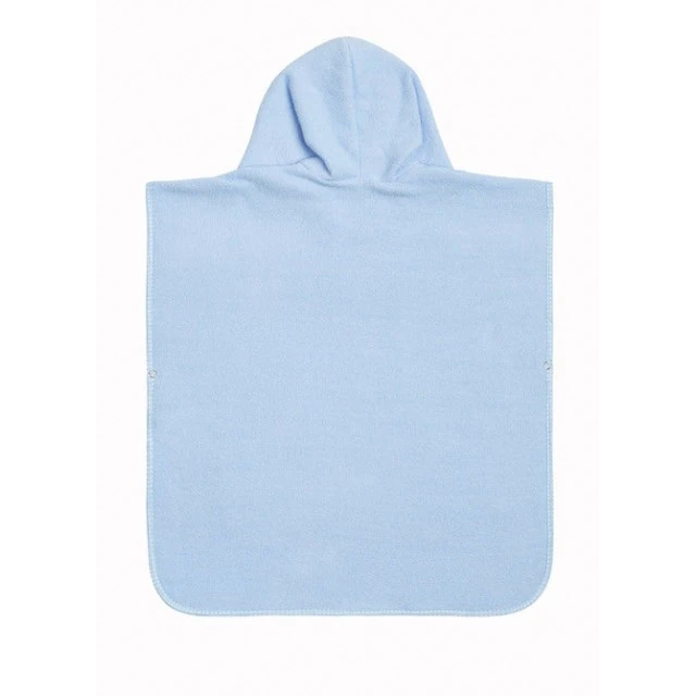 Μπλε Poncho Bath