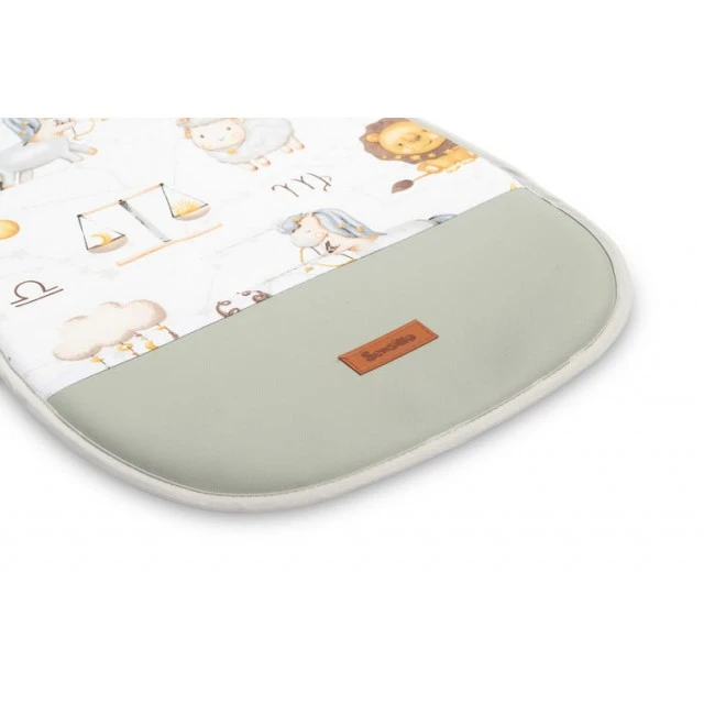 Ματάκι καροτσιού Muslin Zodiac Grey Sensillo