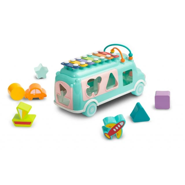 Εκπαιδευτικό παιχνίδι Cummer Bus Caretero Toyz