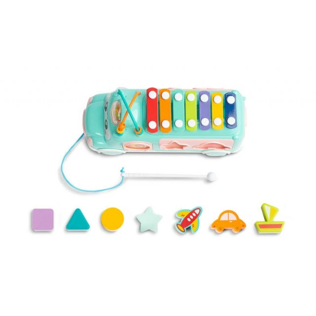 Εκπαιδευτικό παιχνίδι Cummer Bus Caretero Toyz