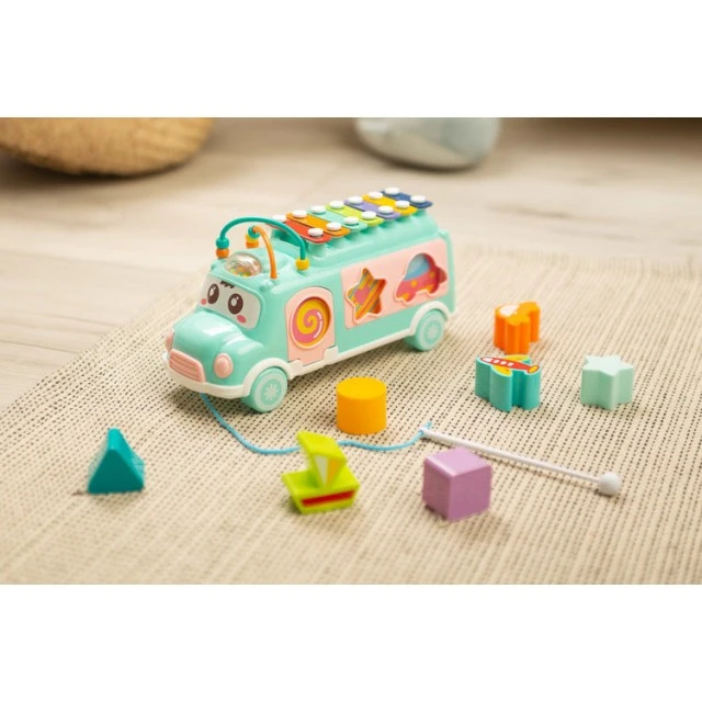 Εκπαιδευτικό παιχνίδι Cummer Bus Caretero Toyz