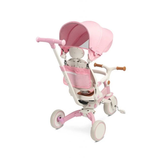 Τρίκυκλο και τροχός ζυγοστάθμισης 2 σε 1 Faro Pink Caretero Toyz