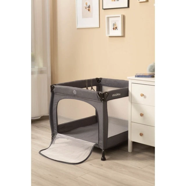 Παρκοκρέβατο Quadra Graphite Caretero