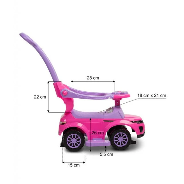Sports Car Pink Caretero Toyz