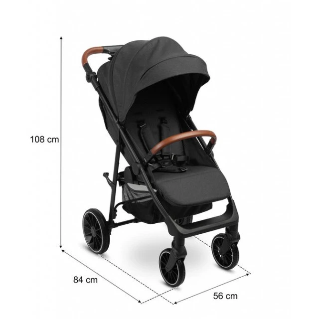 Καρότσι Elma Dark Grey Caretero