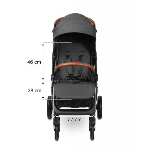 Καρότσι Elma Dark Grey Caretero