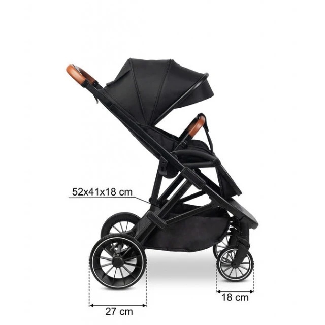 Καρότσι Ratio Black Caretero