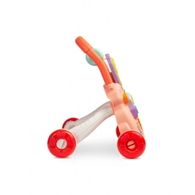 Εκπαιδευτικό περπατούρι Zoo Pusher Pink Caretero Toyz