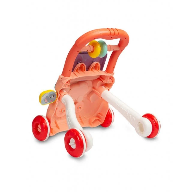 Εκπαιδευτικό περπατούρι Zoo Pusher Pink Caretero Toyz