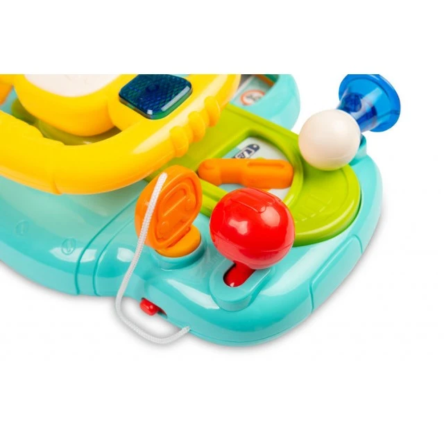 Εκπαιδευτικό αγωνιστικό τιμόνι Turquoise Caretero Toyz
