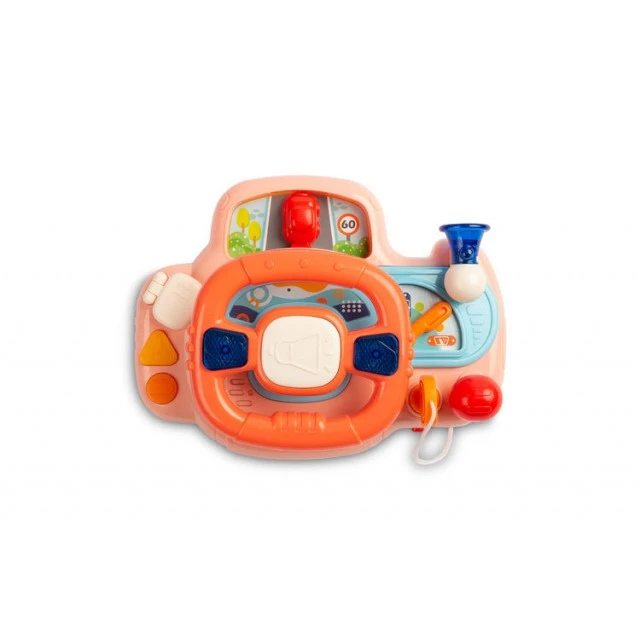 Εκπαιδευτικό Αγωνιστικό Τιμόνι Ροζ Caretero Toyz