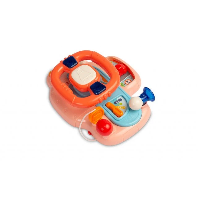 Εκπαιδευτικό Αγωνιστικό Τιμόνι Ροζ Caretero Toyz