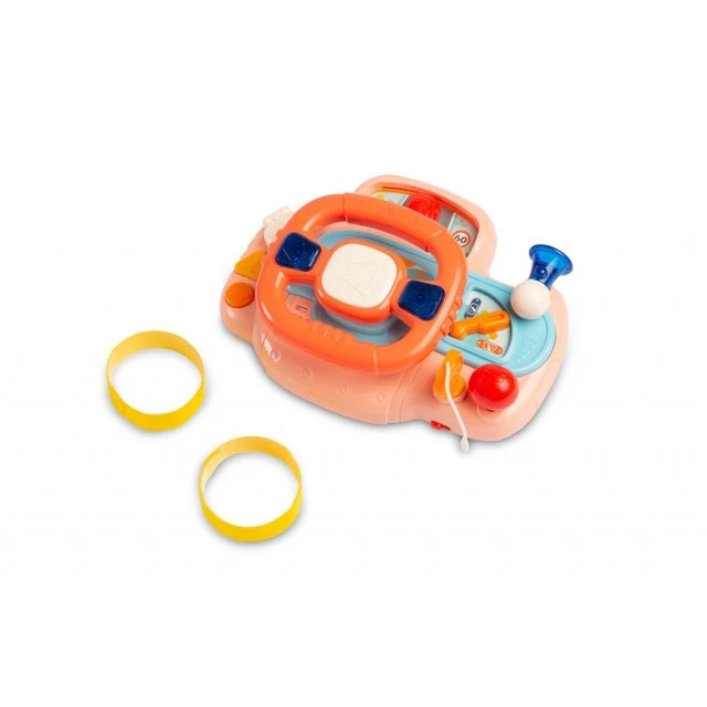 Εκπαιδευτικό Αγωνιστικό Τιμόνι Ροζ Caretero Toyz