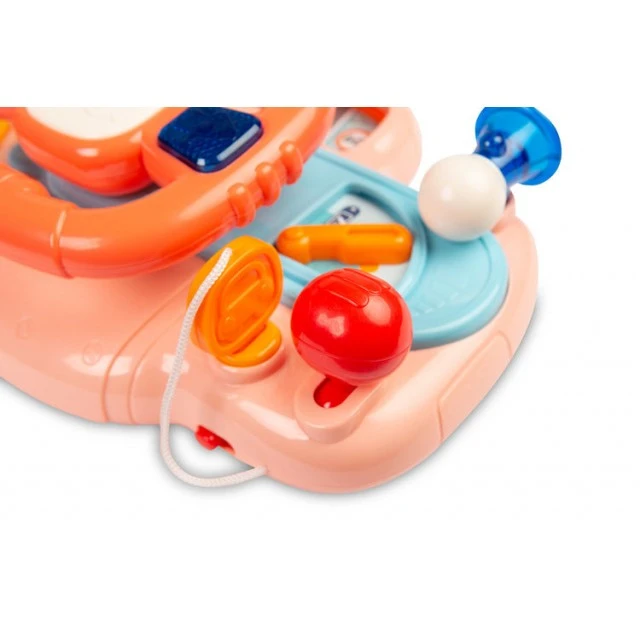 Εκπαιδευτικό Αγωνιστικό Τιμόνι Ροζ Caretero Toyz