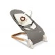 Chaise lounge Bouncer Pine Grey Caretero