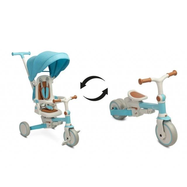 Τρίκυκλο And Balance Bike 2in1 Faro Blue Caretero Toyz