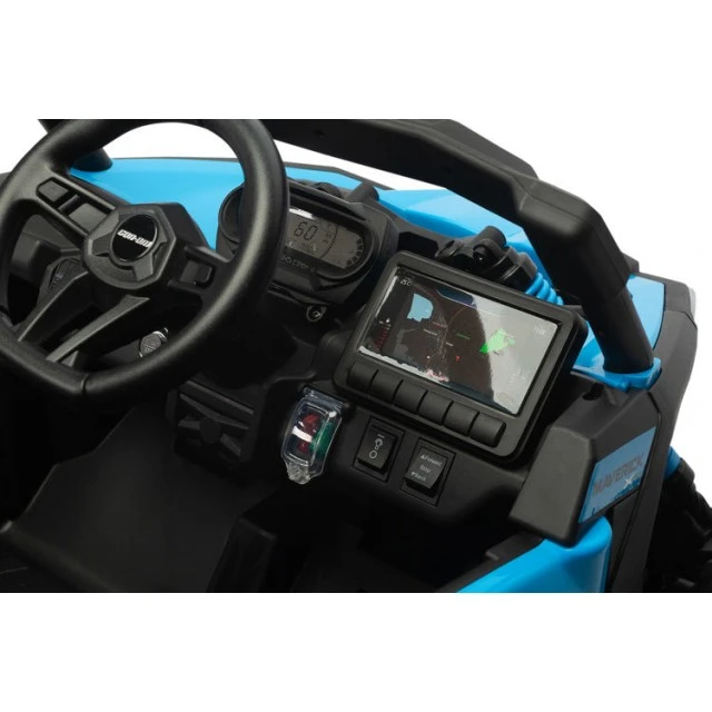 Επαναφορτιζόμενο τζιπ Maverick μπλε Caretero Toyz ATV/buggy