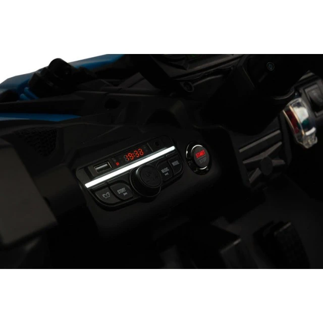 Επαναφορτιζόμενο τζιπ Maverick μπλε Caretero Toyz ATV/buggy