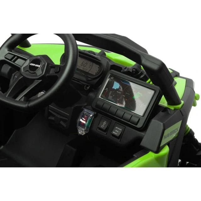 Επαναφορτιζόμενο τζιπ Maverick πράσινο Caretero Toyz ATV/buggy