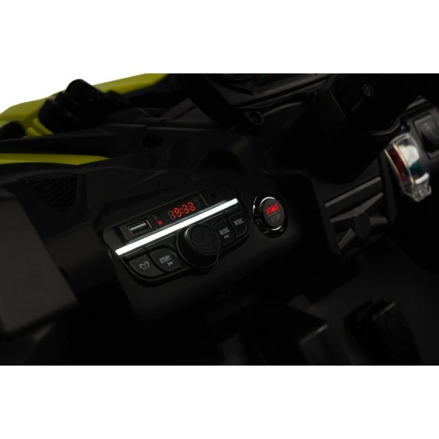 Επαναφορτιζόμενο τζιπ Maverick κίτρινο Caretero Toyz ATV/buggy